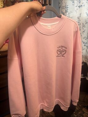 Lululemon Crewneck Sweatshirt with Tennis Crest